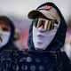 Members of the Patriot Front, an American Nationalist group labeled as a hate group by the Southern Poverty Law Center, marches along Constitution Avenue a head of the March for Life, an anti abortion demonstration, in Washington, D.C. on January 21, 2022.